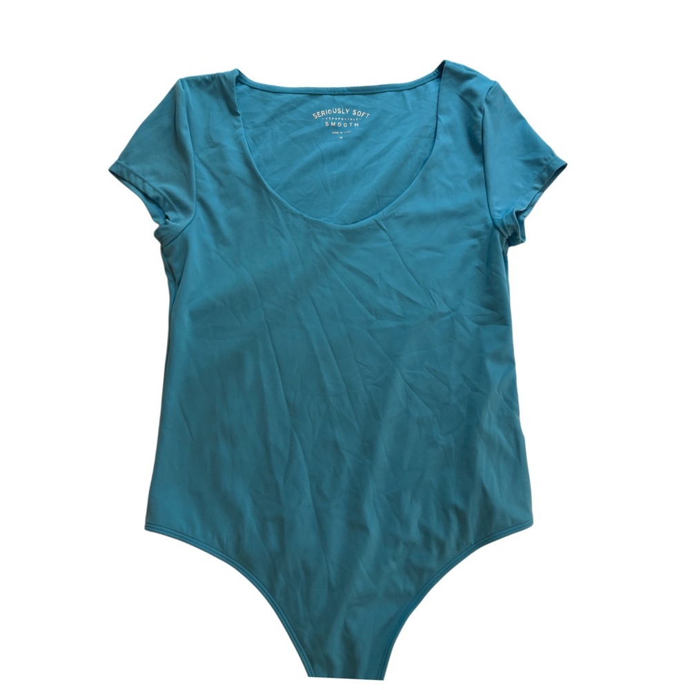Teal Short Sleeve Bodysuit